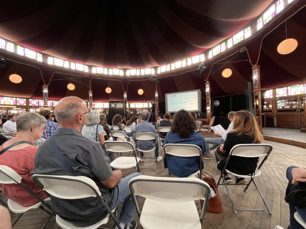 Conférence lors de la journée professionnelle du festival Green Orizonte